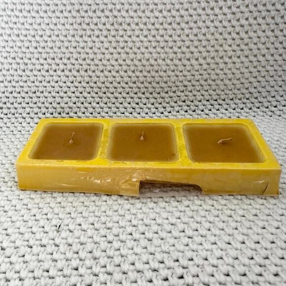 Tiffany & Co. Perfumed Square Candle Glass Holder And Three Replacement Vintage - Picture 4 of 4